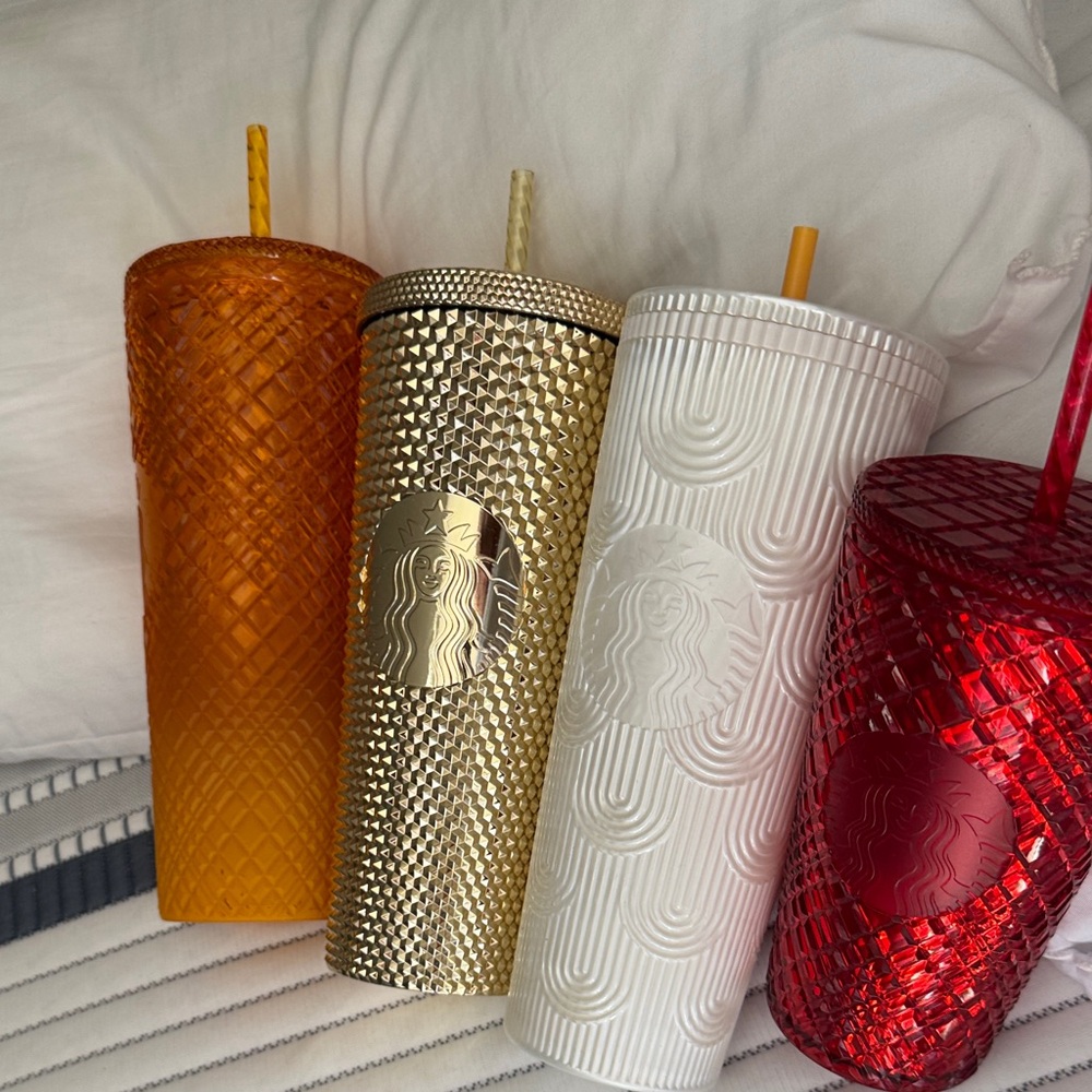 Starbucks Textured Tumblers in Vibrant Hues
